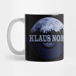 Klaus Nomi blue moon vinyl Mug